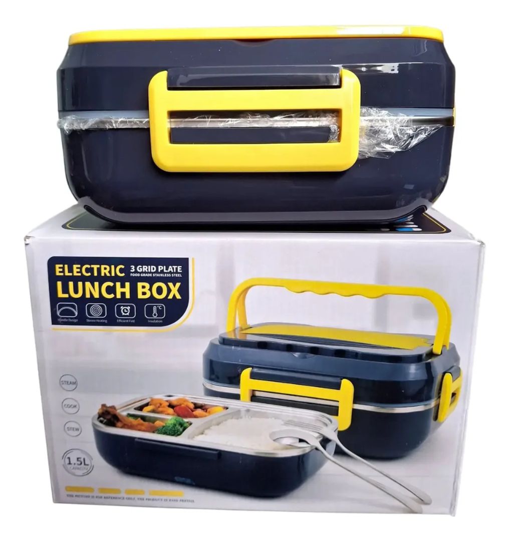 LONCHERA TERMICA ELECTRICA LUNCH BOX 1.5L CARRO