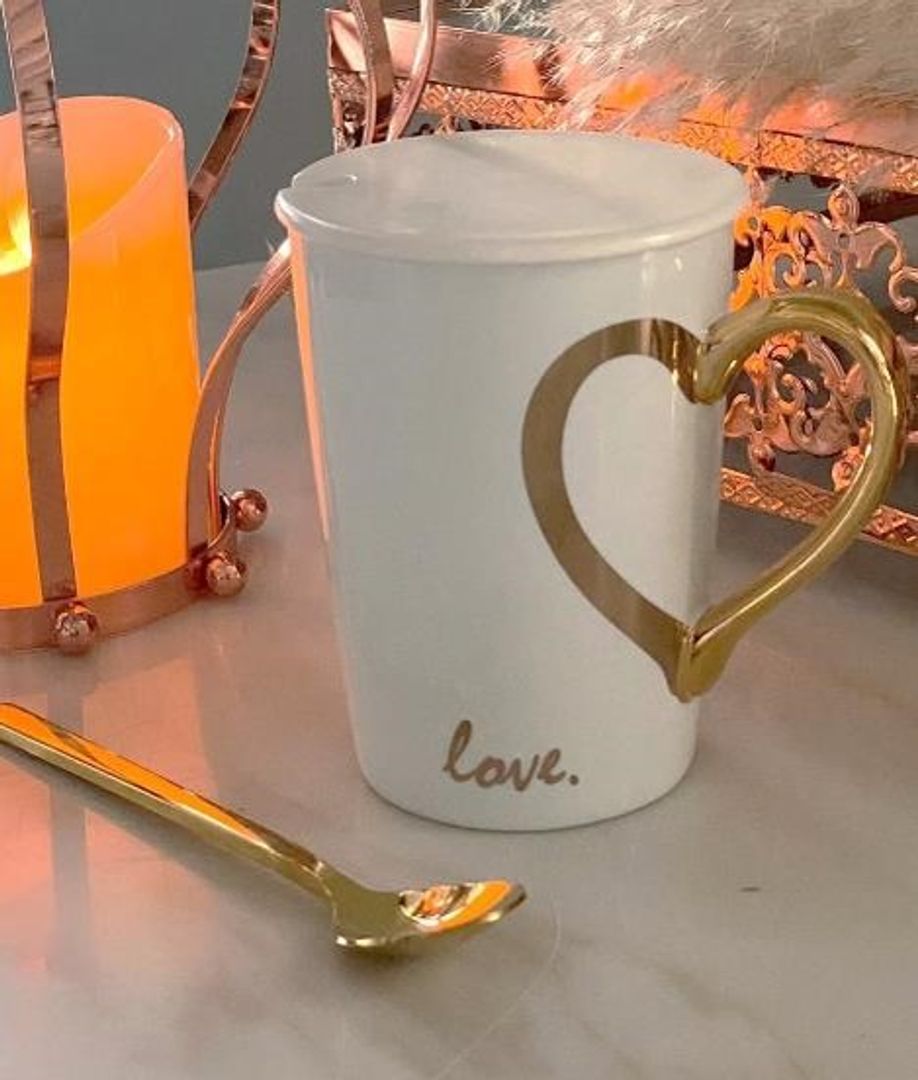 SET DE TAZA MUG Y CUCHARA