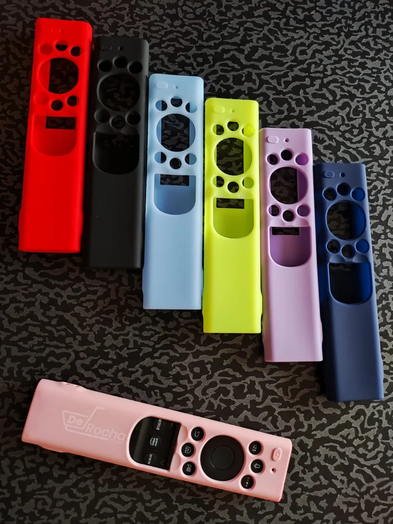 Forro Estuche Control Tv Samsung 2022 Disney Anti-golpes Panel Solar