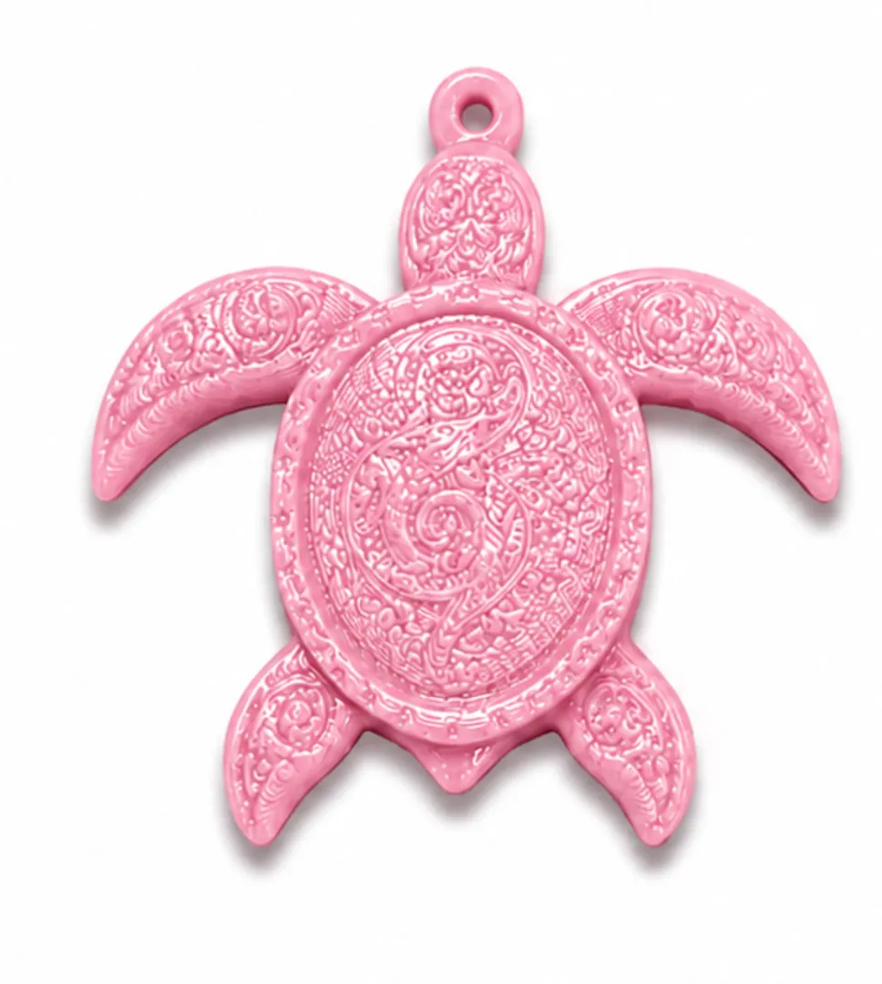 Dije Tortuga Rosa
