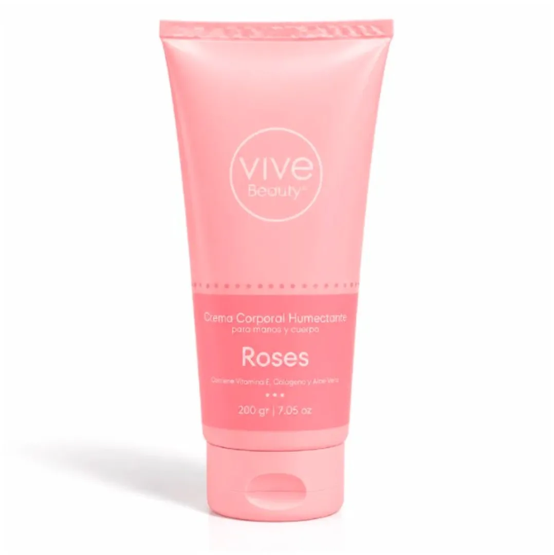 CREMA CORPORAL ROSES 200gr VIVE BEAUTY