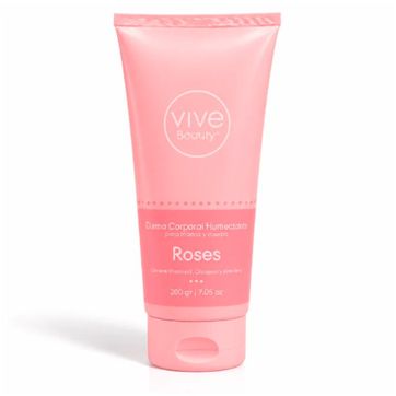 Imagen del producto CREMA CORPORAL ROSES 200gr VIVE BEAUTY