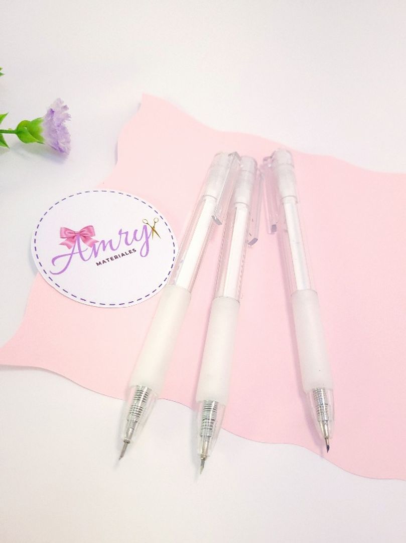 Lapiz Cuchilla Blanco