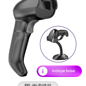 Imagen del producto ESCÁNER PLUS 1D-QR INALÁMBRICO