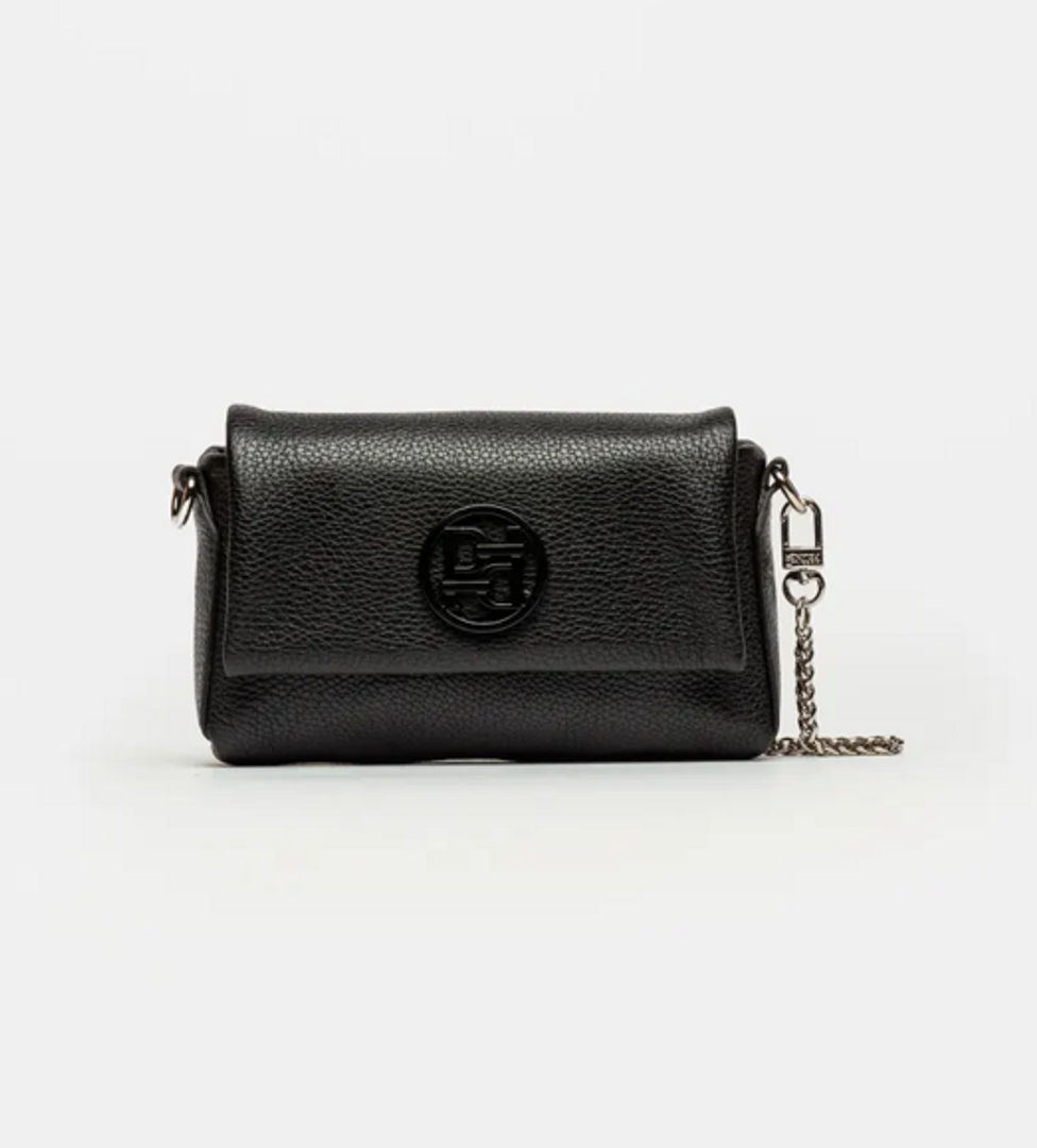 CARTERA BLOOM NEGRO