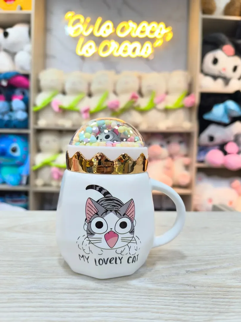 MUG GATOS TAPA NIEVE