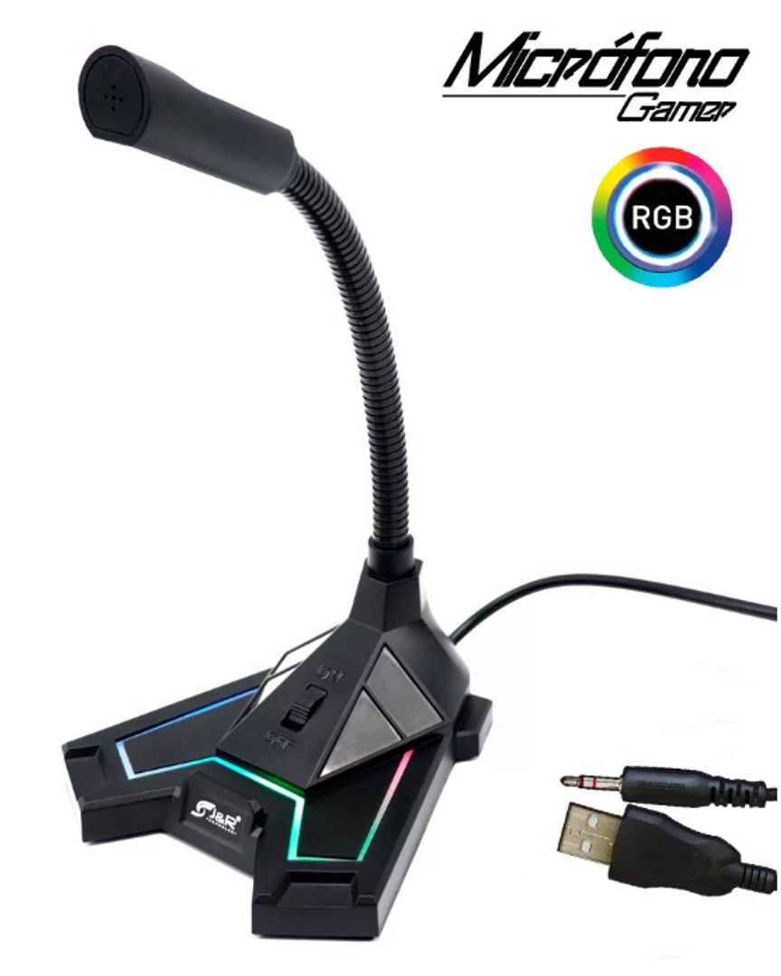 Micrófono Gamer RGB mcjr-004