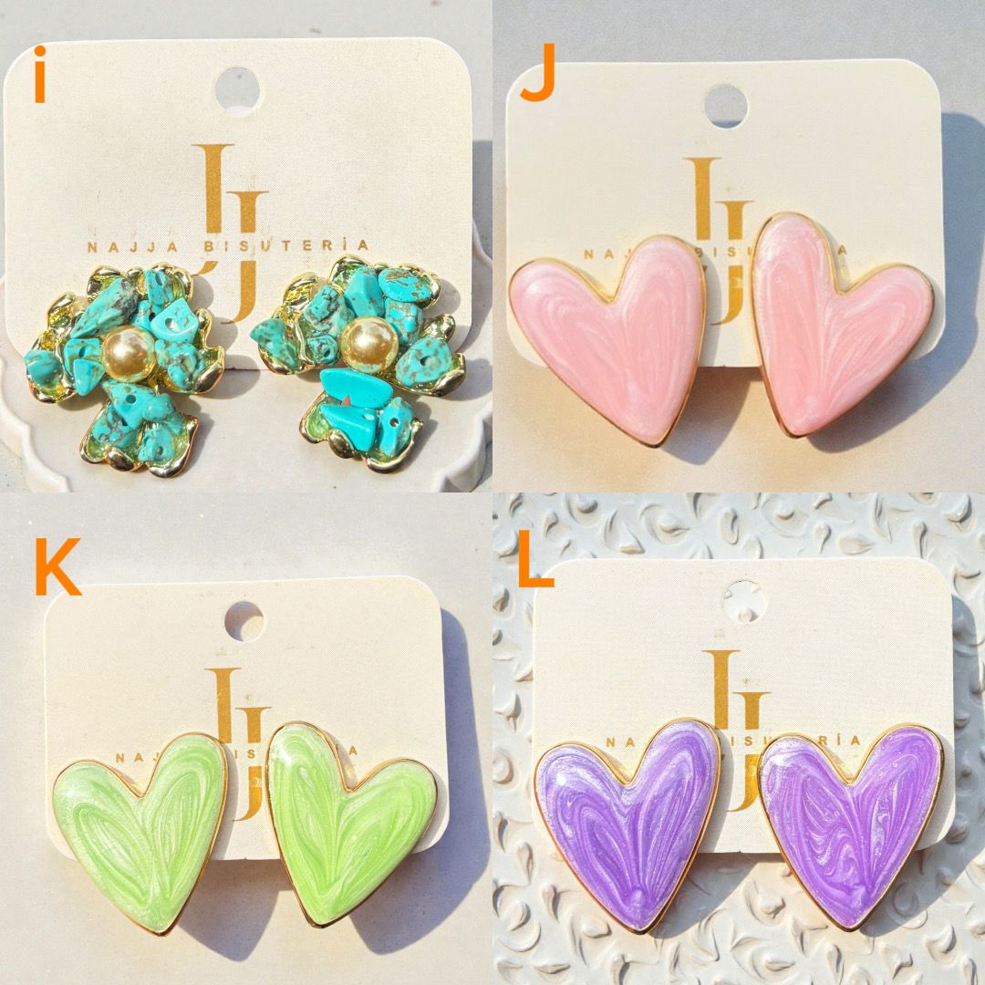 Aretes trendy 