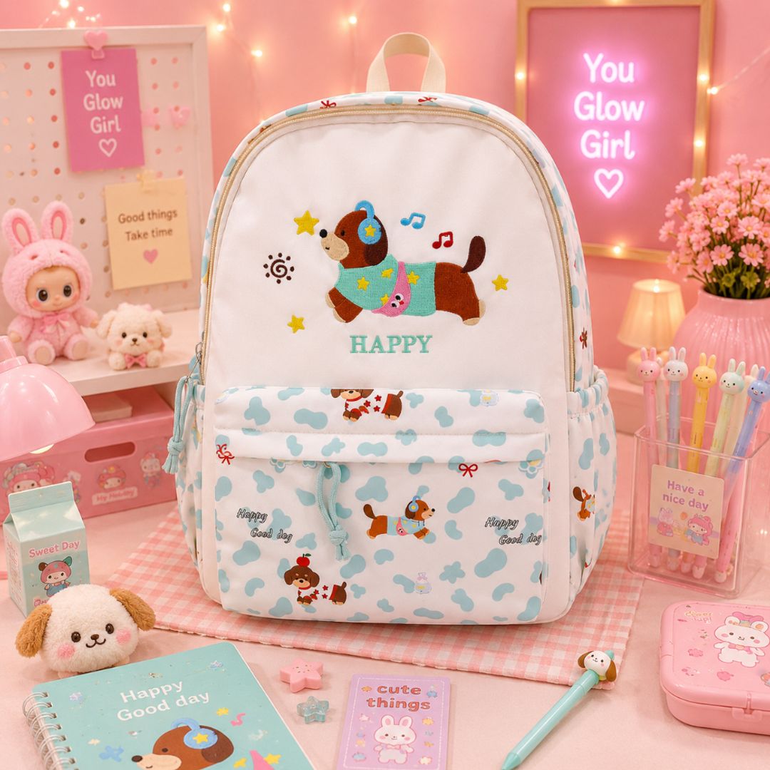 Morral happy Dog  