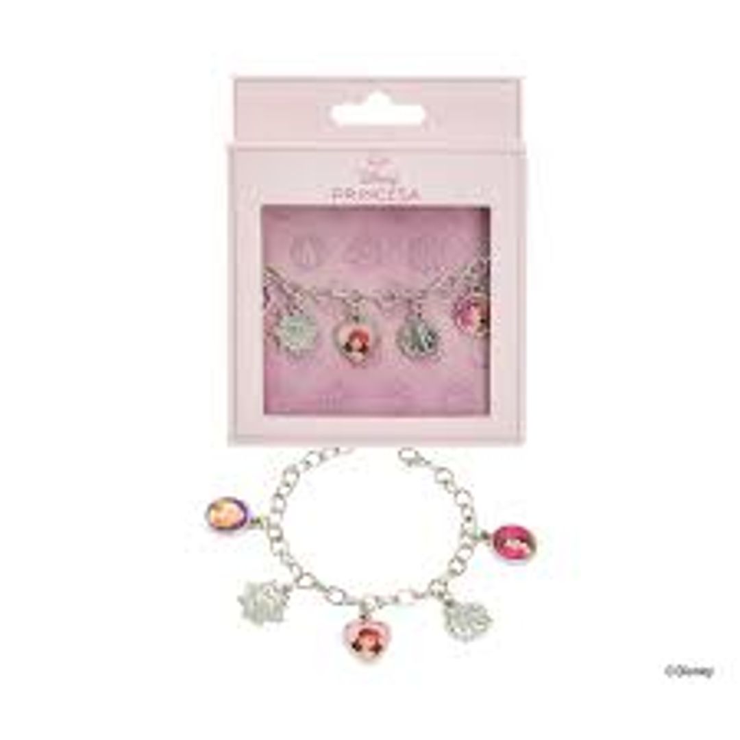 PULSERA PLATEADA PRINCESAS DY2292