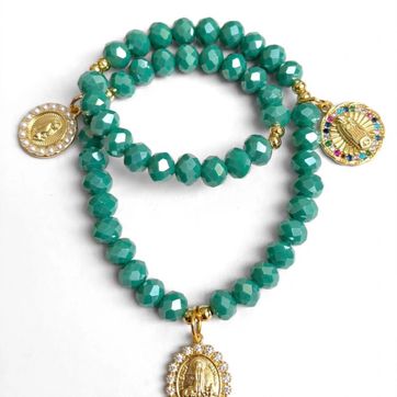 Denario pulsera Verde Menta - imagen 1