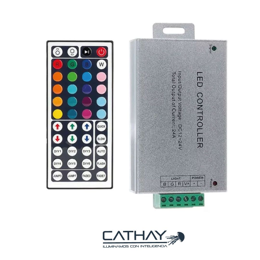 CONTROLADOR PARA NEÓN RGB 12V