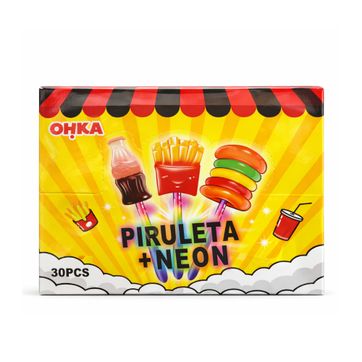 Imagen del producto Chupeta Piruleta + Neon x30 