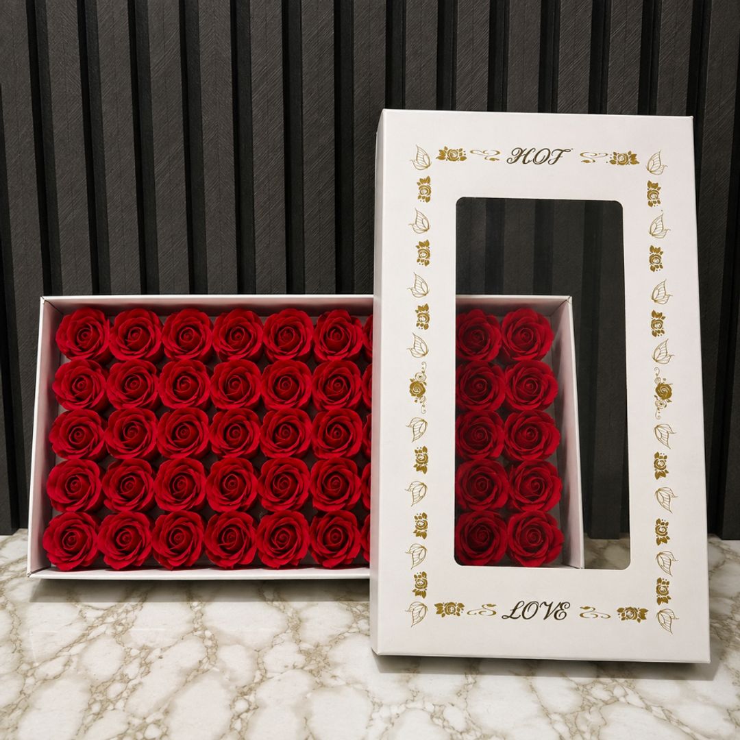 ROSAS DE JABÓN CAJA X 50 UNIDADES 
