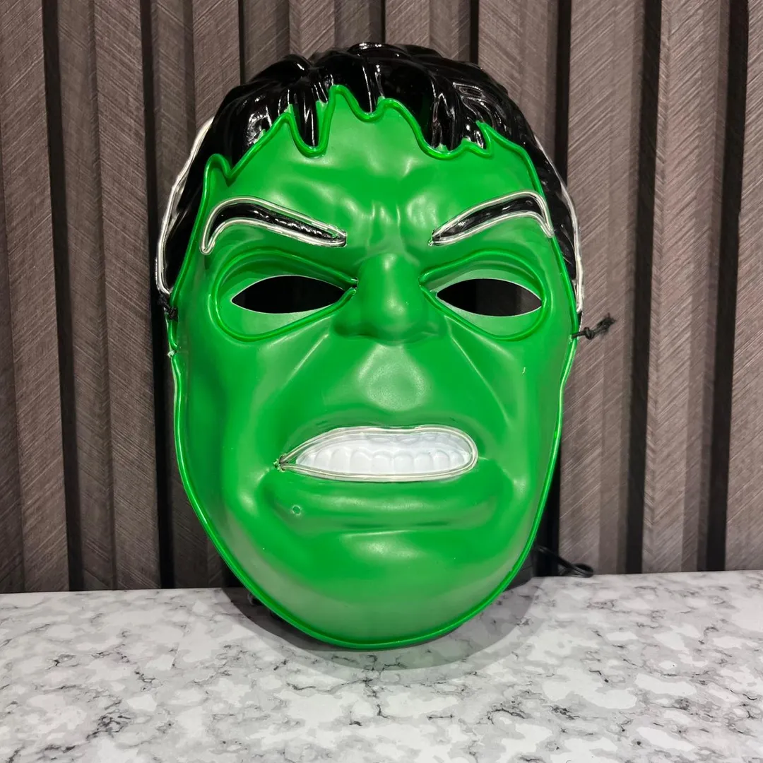 MASCARA HULK DE LUZ