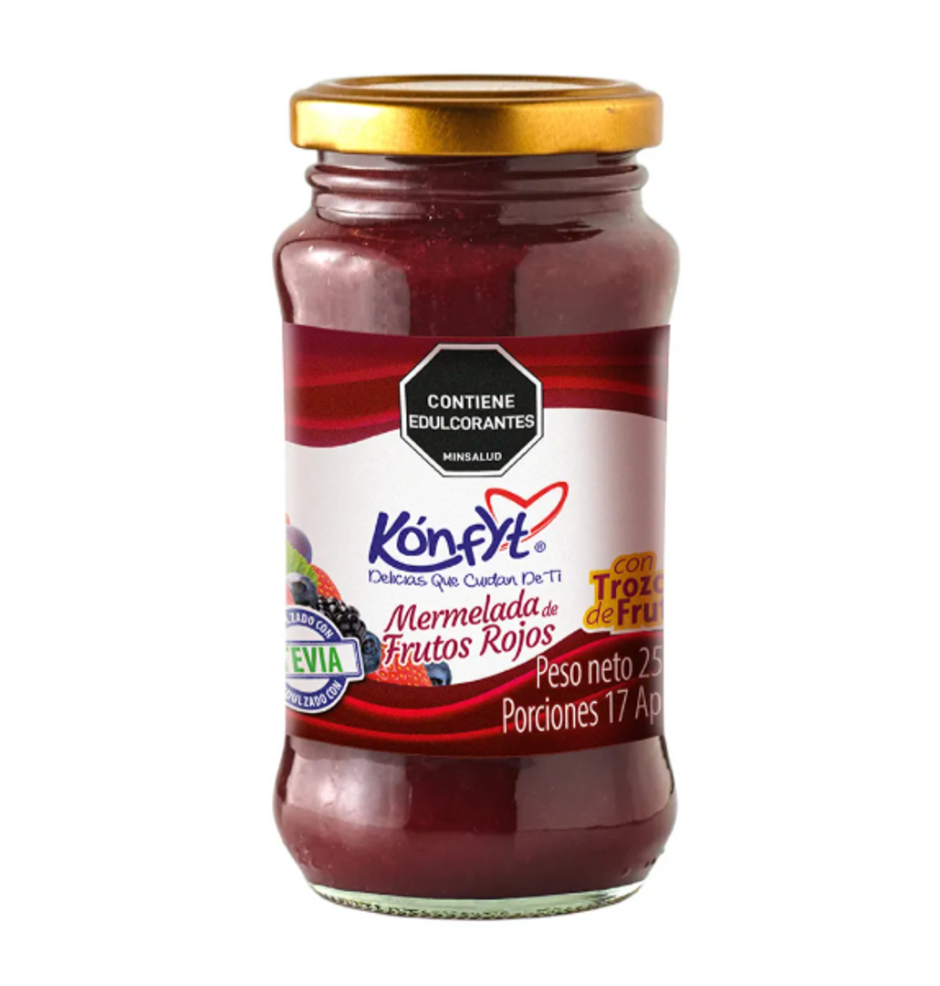 KONFYT MERMELADA DE FRUTOS ROJOS