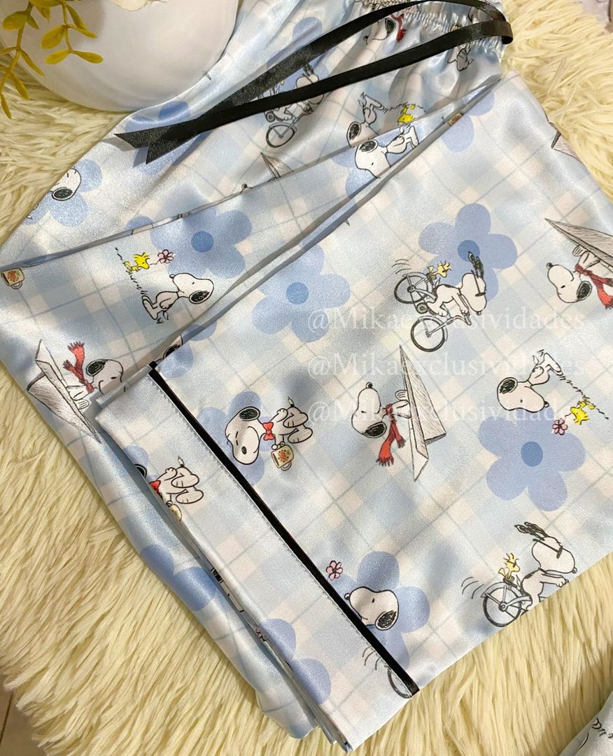 Set "Snoopy Floral" / Seda 