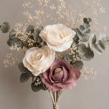 Imagen del producto Ramo Flores Tela Grande 
