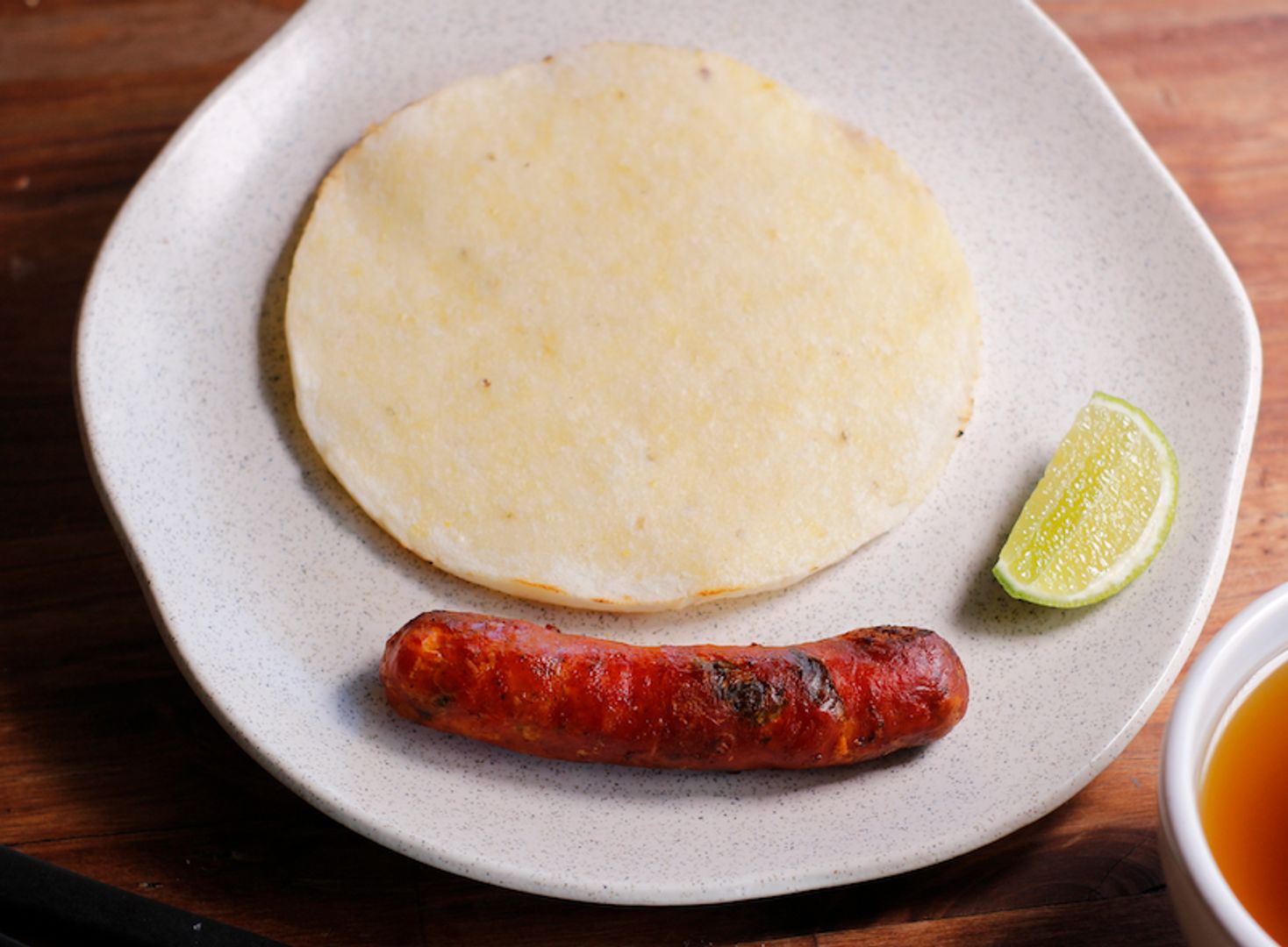 Arepa con Chorizo