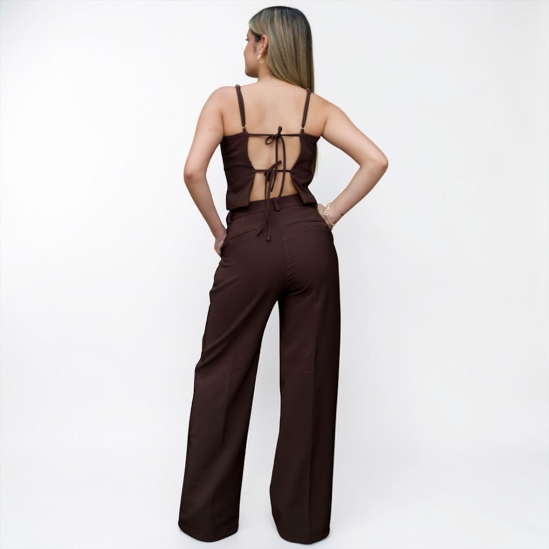 Conjunto luxury con pantalon