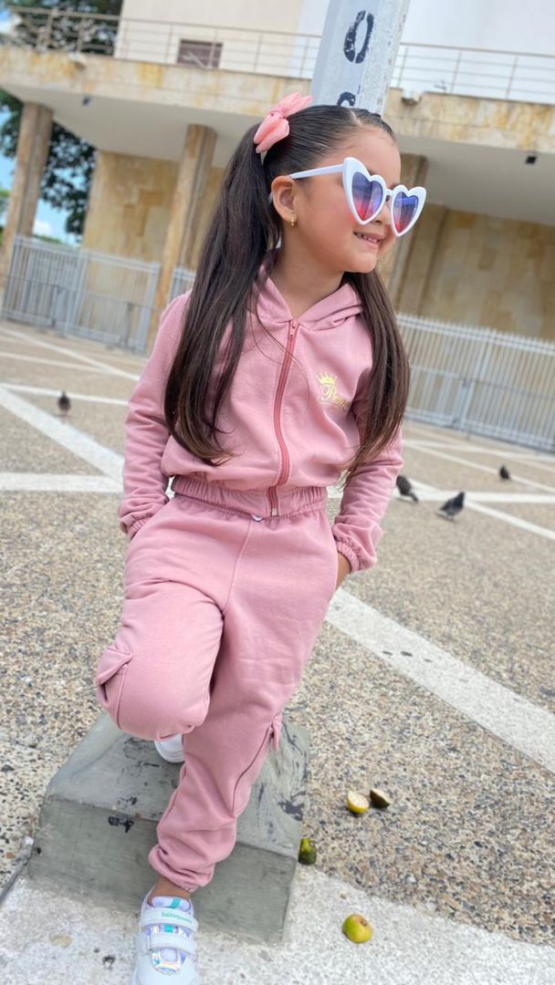 Deportivo cremallera princesa