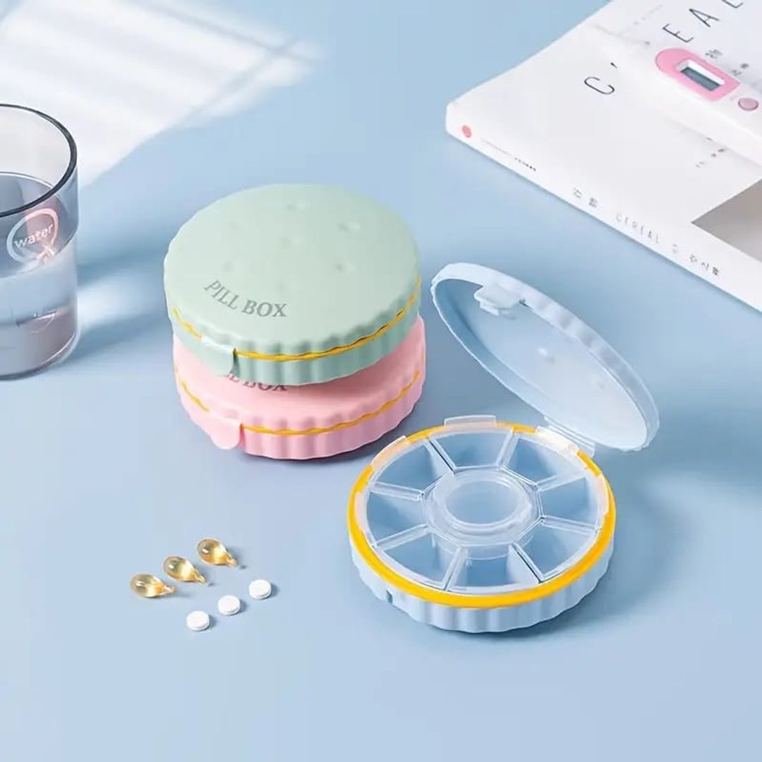 PASTILLERO REDONDO PILL BOX
