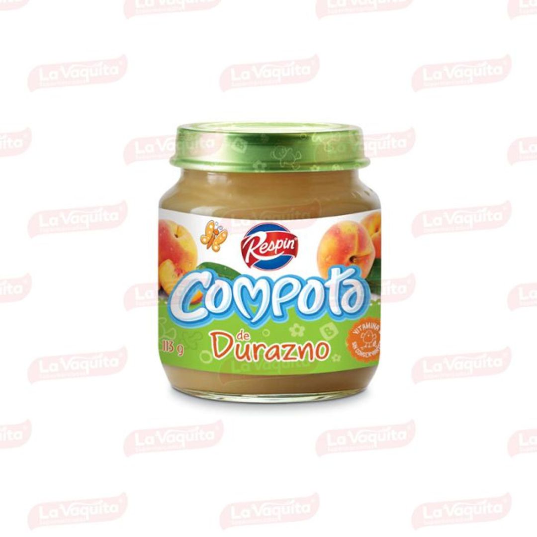 COMPOTA RESPIN*113G DURAZNO