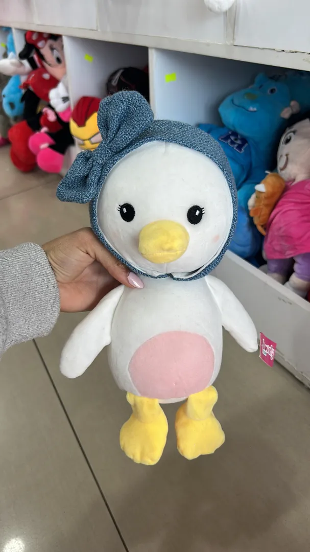 Pato con moño 30cm 