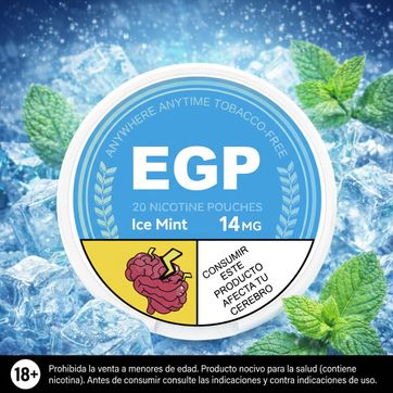 Imagen del producto Egp Ice Mint 14mg - Parches De Nicotina