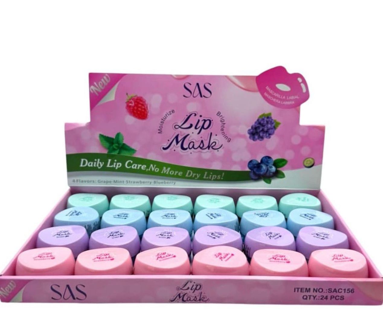 Máscara de Labios Hidratante en Gel SAS