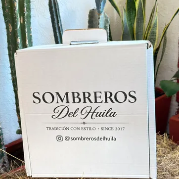 CAJA PARA EMPAQUE Y CUIDADO DE SOMBRERO - imagen 1
