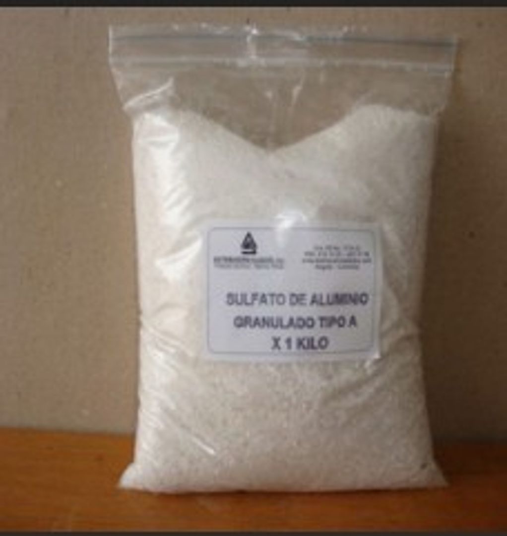 SULFATO DE ALUMINIO TIPO A x KILO