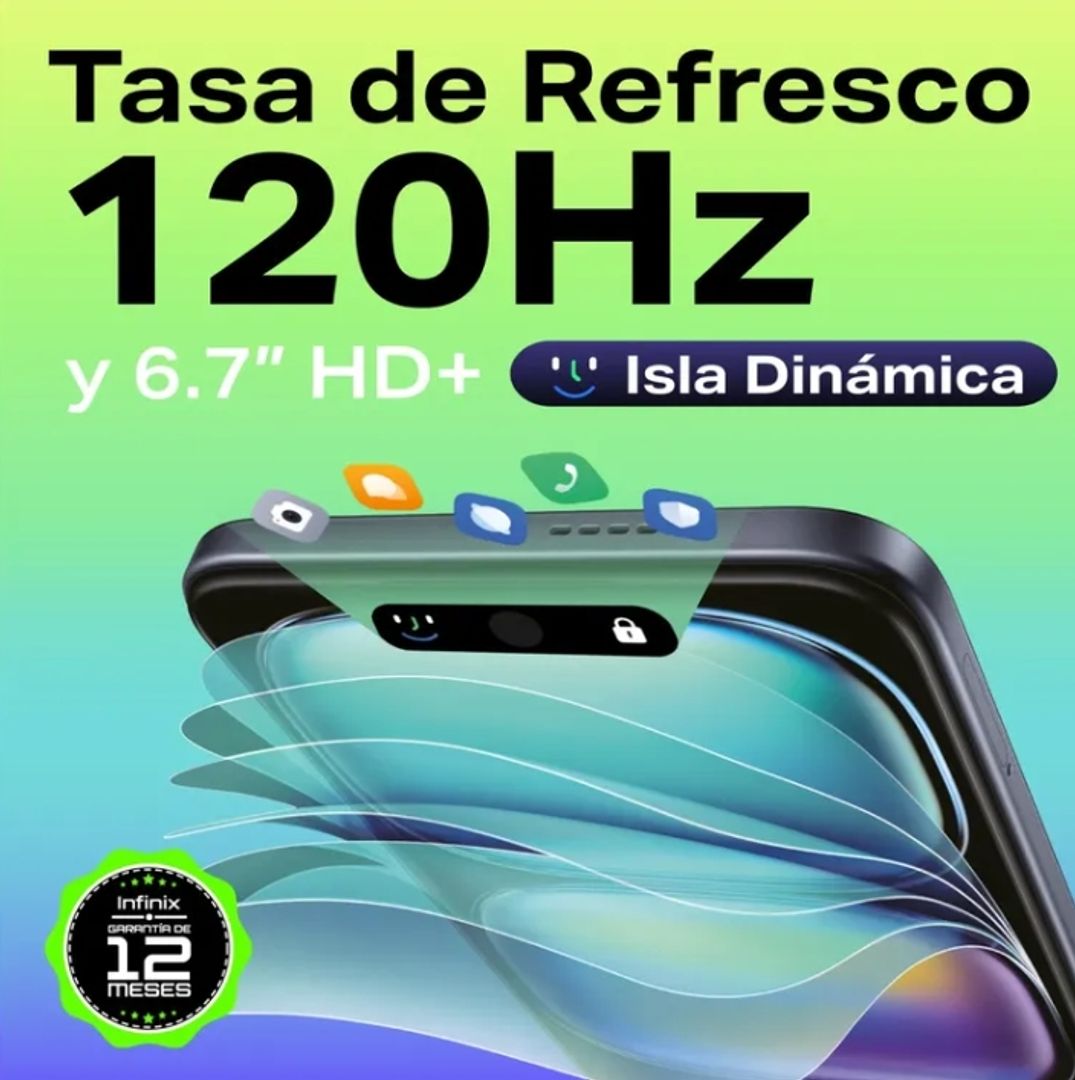 CEL INFINIX HOT 50i /4GB RAM/256 GB