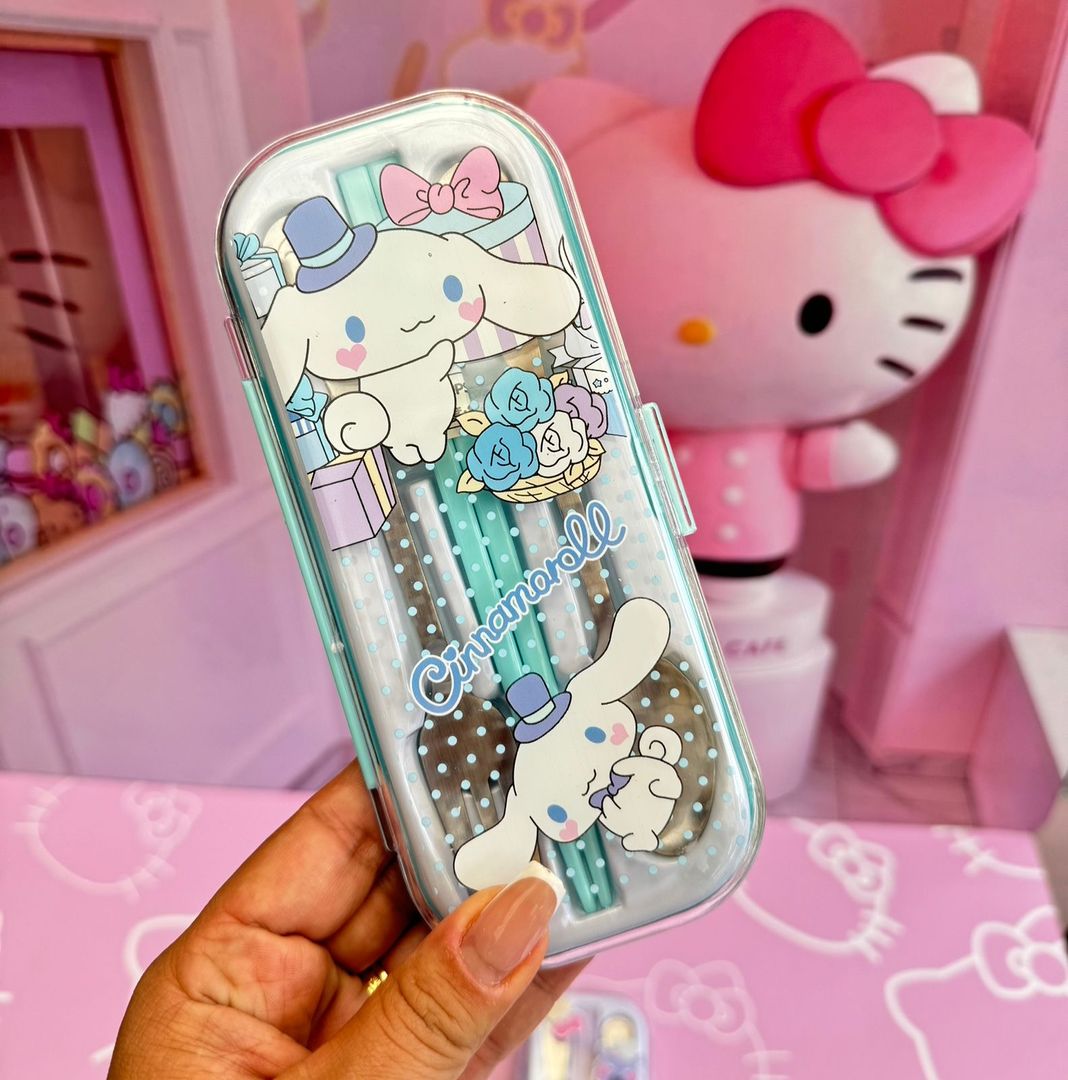 Kit de cubiertos Sanrio 