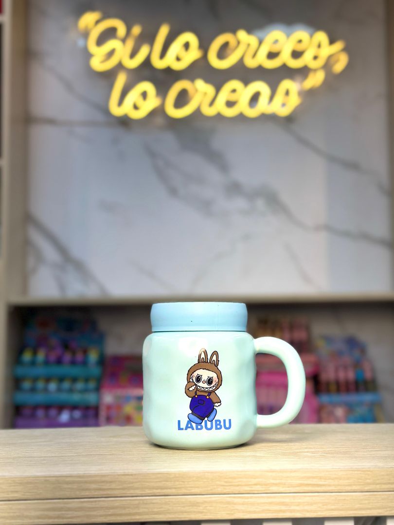 MUG TAPA ESPEJO PERSONAJES