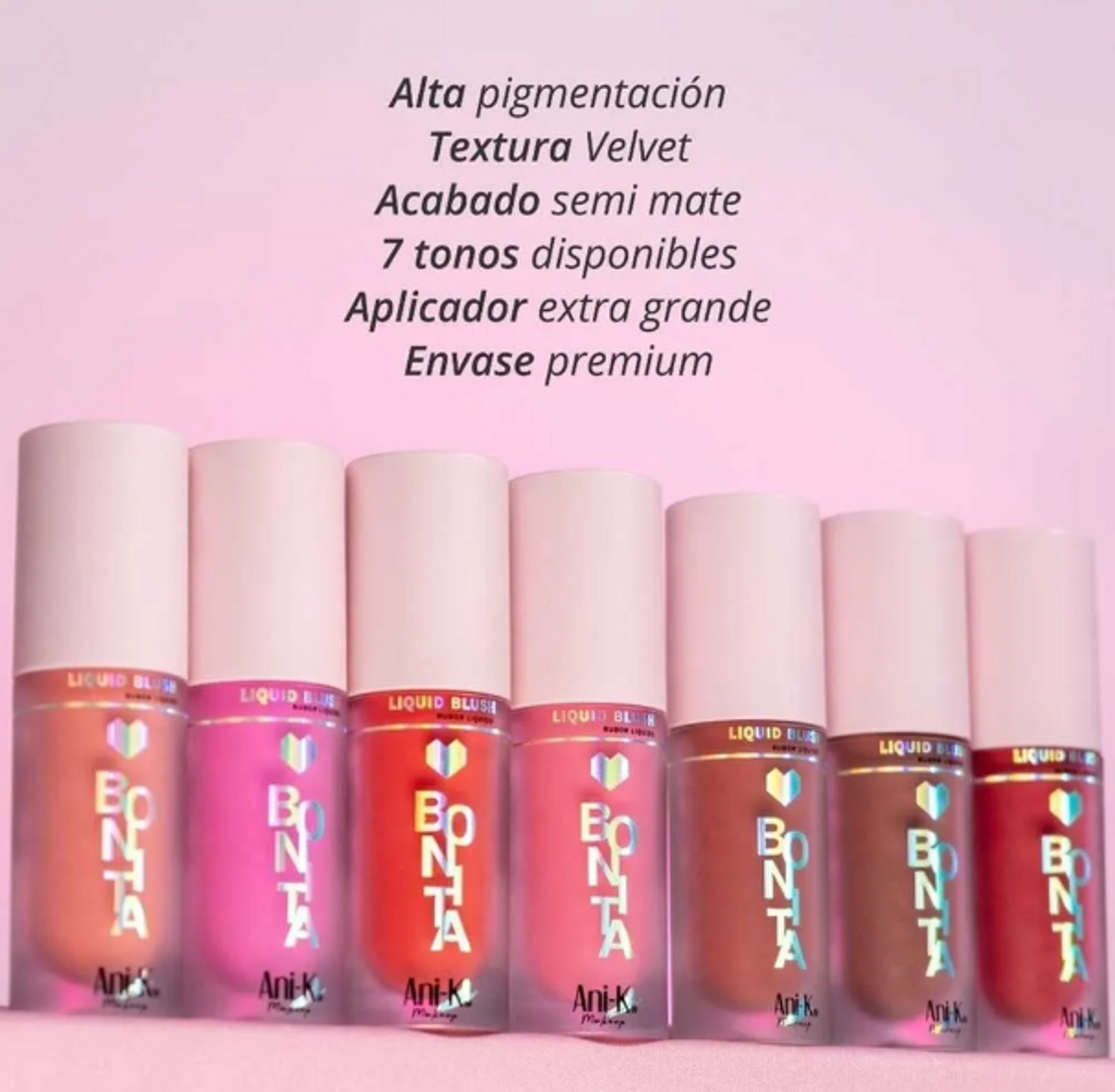 RUBOR LÍQUIDO BONITA ANI-K