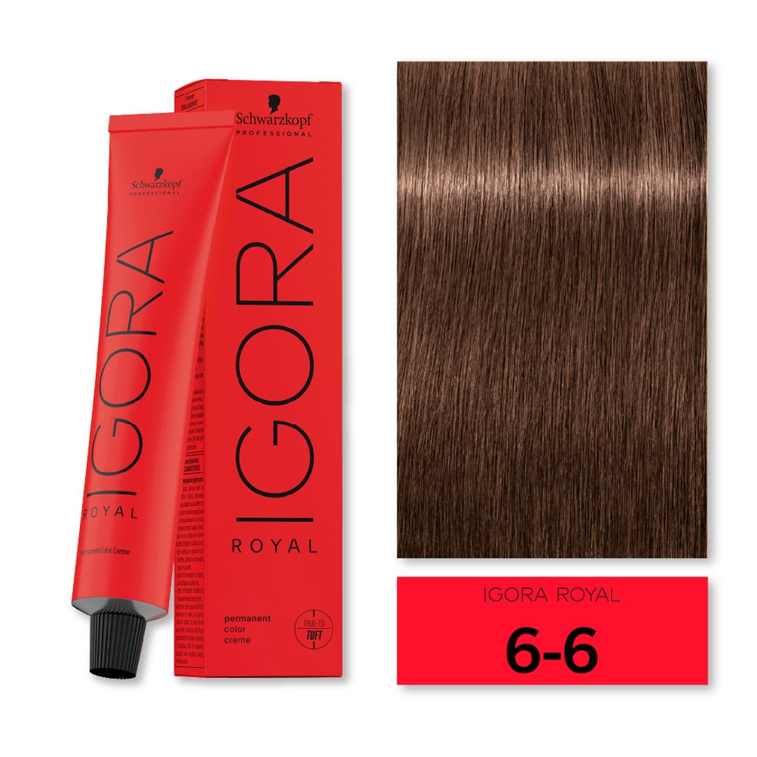 TINTE IGORA ROYAL RUBIO OSCURO CHOCOLATE NATURAL 6-60