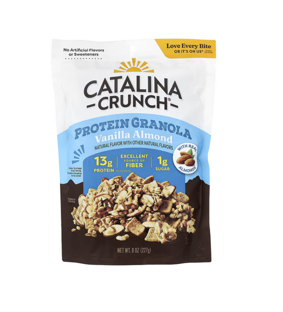 CATALINA CRUNCH GRANOLA VAINILLA Y ALMENDRAS X 227GR