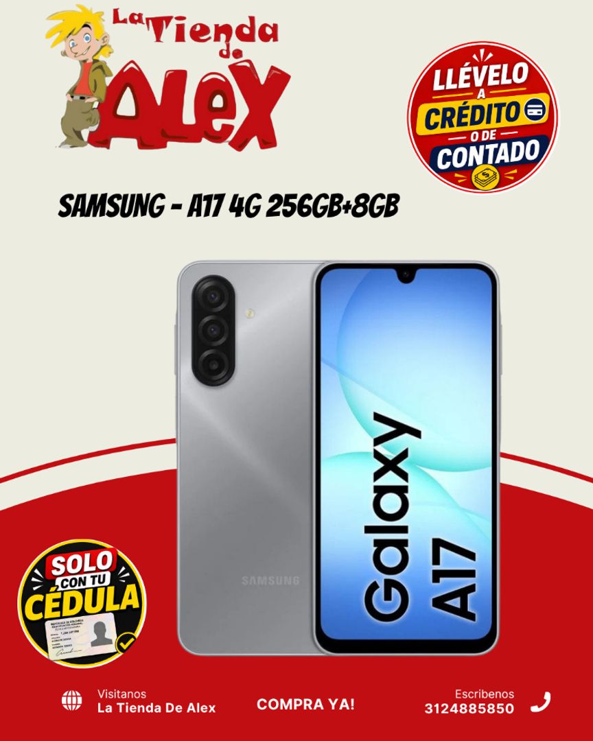 SAMSUNG - A17 4G 256GB+8GB