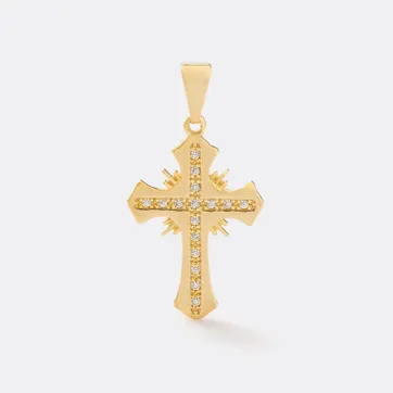 D cruz sagrada cristal  - imagen 1