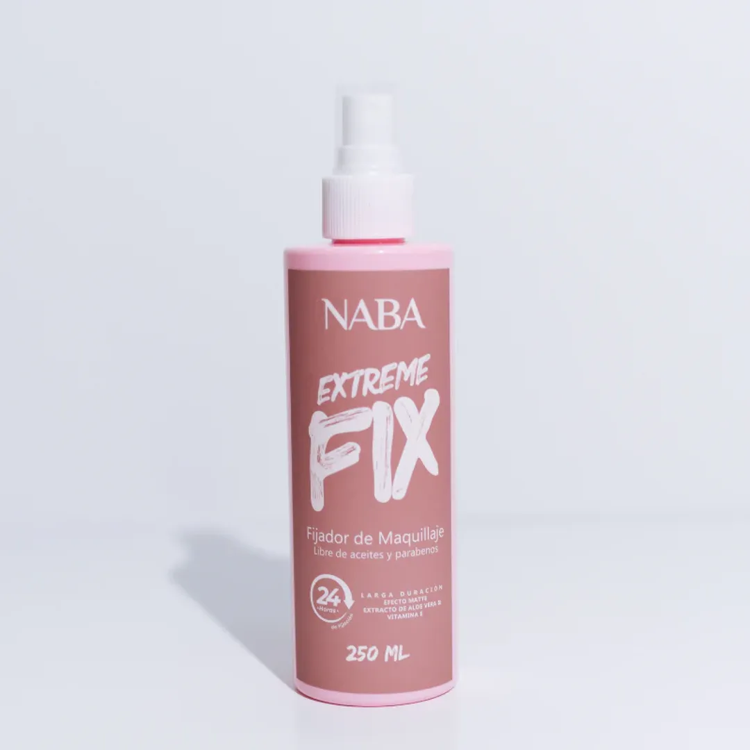 FIJADOR DE MAQUILLAJE EXTREME FIX 250ML NABA