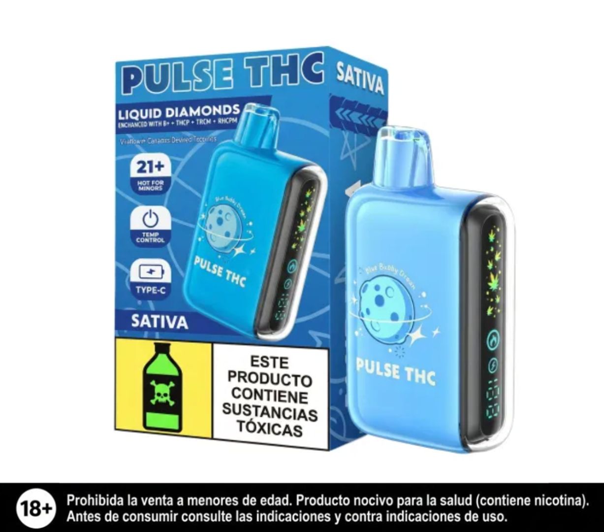 Geek Bar Pulse 5g Blue Bubba Dream Indica Delta Th