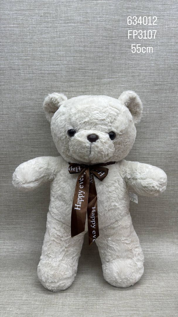 OSO CON LAZO ESTAMAPADO 55 CM