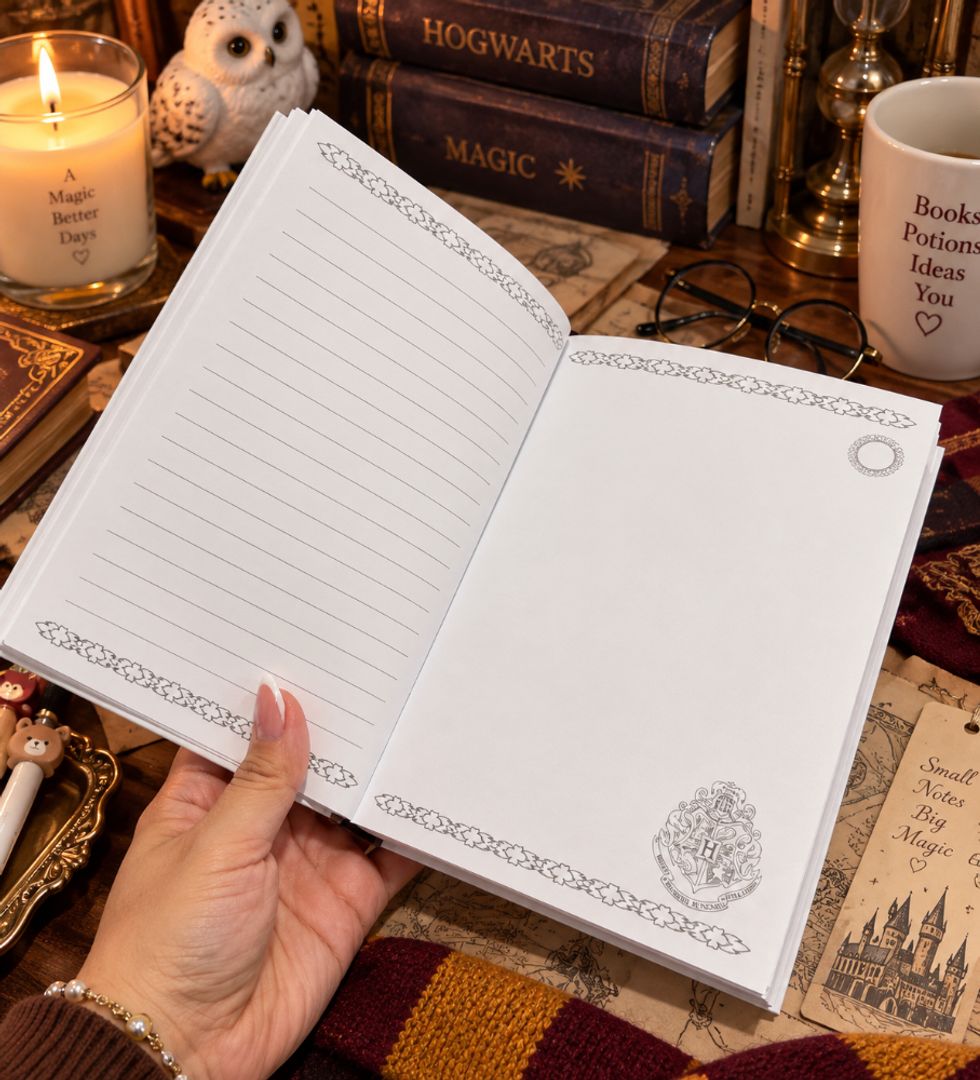 Agenda pasta dura Harry Potter 