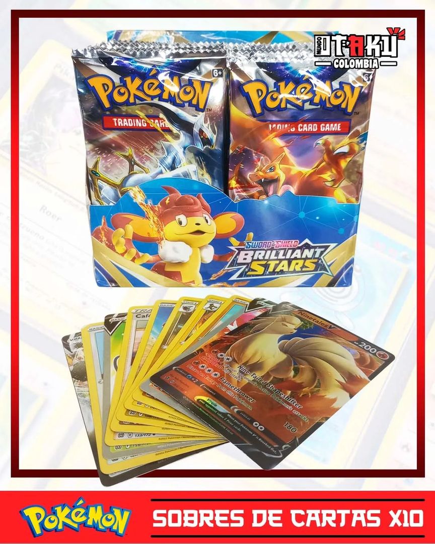 CARTAS POKEMON X10