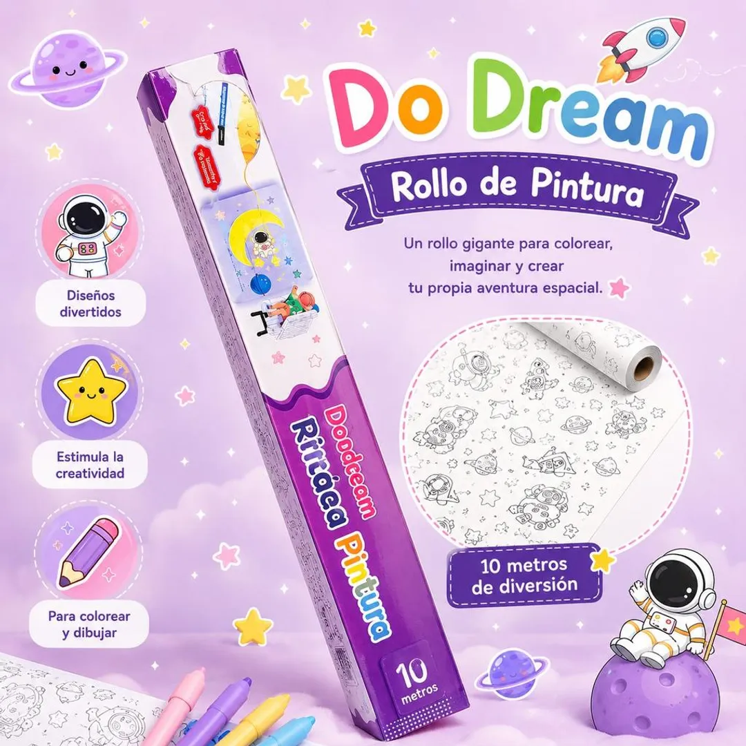 PAPEL PARA COLOREAR 10 METROS