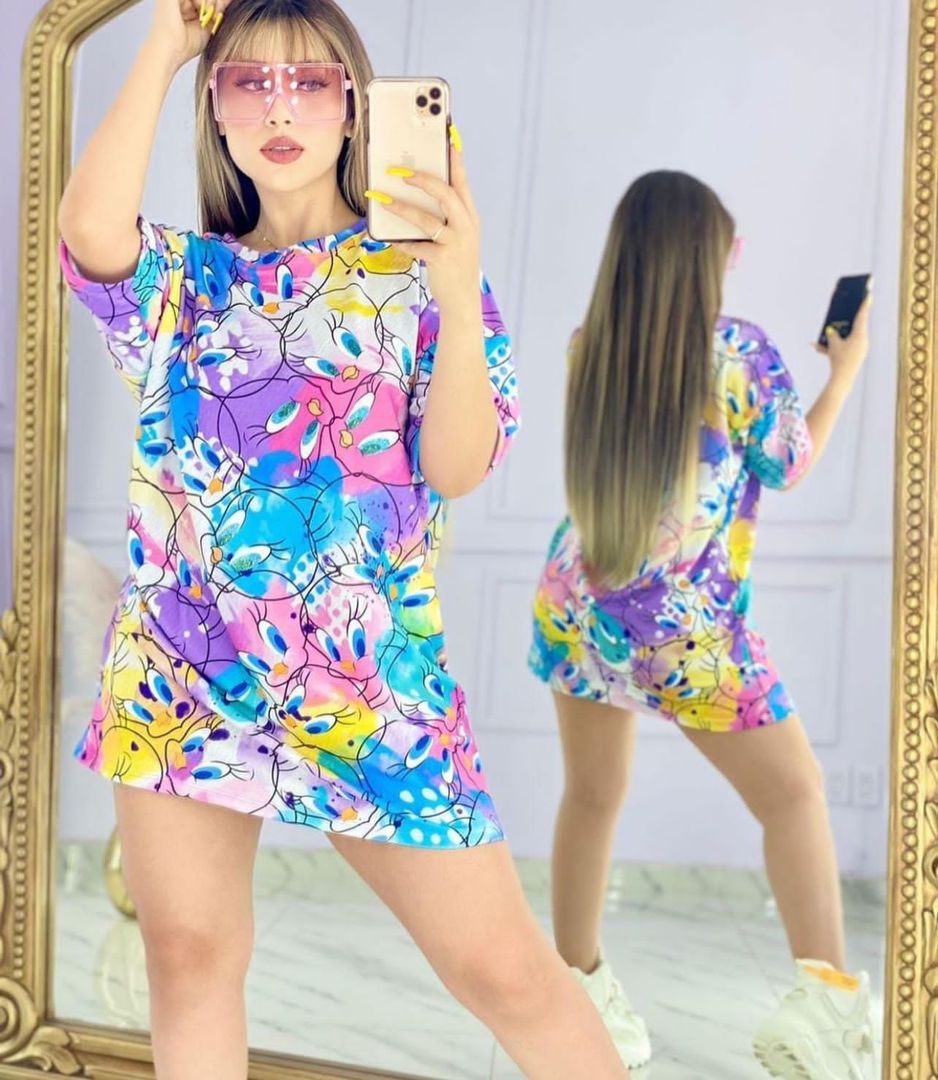VESTIDO AMPLIO OVERSICE - VTD01