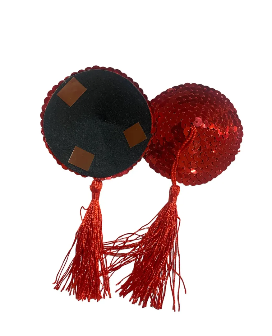 Pezonera redonda con borla