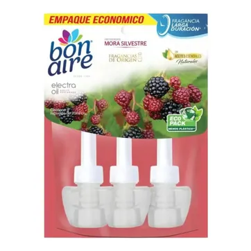 Imagen del producto   P. BON AIRE ELECTRICO MORA REPUESTO X 25 ML X 3 UND
