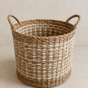 Cesto Fibra Natural Grande  - imagen 1